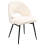 Beliani Set of 2 Dining Chairs ONAGA Boucle White 8