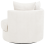 Beliani Swivel Armchair DALBY Fabric Light Beige 5