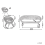 Beliani Garden Sofa Set 4 Seater MARATEA Rattan Natural 3
