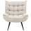 Beliani Armchair ALVESTA Fabric Light Beige 4