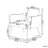 Beliani Armchair NARKEN Corduroy Light Beige 3