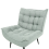 Beliani Armchair ALVESTA Fabric Mint Green 2
