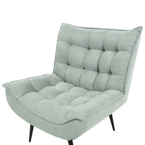 Beliani Armchair ALVESTA Fabric Mint Green 1