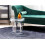Beliani Side Table CALDERA Glass Transparent 2