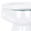 Beliani Side Table LAGUNA Glass Transparent 4