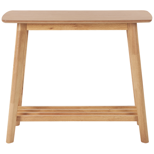 Beliani Console Table TULARE Light Brown 1
