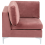 Beliani Corner Seat EVJA Velvet Pink 4