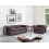 Beliani Sofa 3 Seater CHESTERFIELD Leather Brown 4