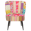 Beliani Armchair VOSS Fabric Multicolour 4