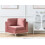 Beliani Corner Seat EVJA Velvet Pink 2