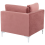 Beliani Corner Seat EVJA Velvet Pink 5
