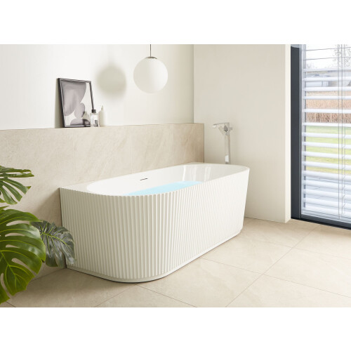Beliani Bathtub GOCTA 1700 x 800 mm White 1