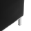 Beliani Ottoman OSLO Leather Black 2
