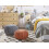 Beliani Pouffe CONRAD Cotton Grey 4
