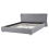 Beliani Bed Fabric PARIS 160 x 200 cm (EU King Size) Grey 5