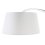 Beliani Floor Lamp BENUE Metal White 5