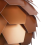 Beliani Pendant Lamp SEGRE Copper 5