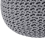 Beliani Pouffe CONRAD Cotton Grey 3