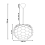 Beliani Pendant Lamp SEGRE Copper 3
