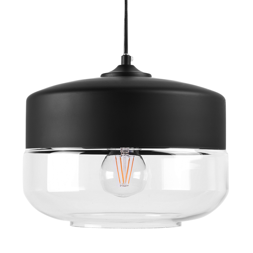 Pendant Lamp MURRAY Glass Black