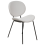 Beliani Set of 2 Dining Chairs LUANA Velvet Light Grey 4