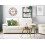 Beliani Sofa 3 Seater VOGAR Faux Leather Off-White 2