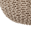 Beliani Pouffe CONRAD Cotton Light Beige 5