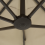 Beliani Patio Parasol 460 cm SIBILLA Beige 9