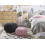 Beliani Pouffe CONRAD Cotton Pink 2
