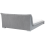 Beliani Bed Fabric NANTES 180 x 200 cm (Super King) Light Grey 8
