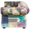 Beliani Sofa 3 Seater CHESTERFIELD Fabric Light Green 3
