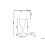 Beliani Table Lamp YASUNI Metal White 3