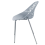 Beliani Set of 4 Dining Chairs MUMFORD Light Grey 6