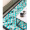 Beliani Rug NIKFER Blue 140 x 200 cm Leather 4