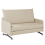 Beliani Sofa Bed 2 Seater BELFAST Fabric Beige 4