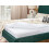 Beliani Polyester Mattress Topper MULHACEN 140 x 200 cm (EU Double) 4