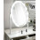 Beliani Dressing Table Mirror LED ROSTRENEN White 3