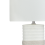Beliani Table Lamp NAVIA Porcelain Light Beige 2