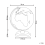 Beliani Globe LED VESPUCCI 30 cm Yellow 3