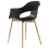 Beliani Set of 2 Dining Chairs UTICA Black 6