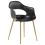 Beliani Set of 2 Dining Chairs UTICA Black 4