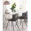 Beliani Set of 2 Dining Chairs CANTON Black 2