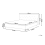Beliani Bed Fabric SAVERNE 180 x 200 cm (EU Super King) Light Grey 5