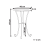 Beliani Garden Side Table CAVINIA 40 cm 40 cm Metal Pink 7