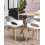 Beliani Set of 2 Dining Chairs UTICA White 5