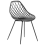 Beliani Set of 2 Dining Chairs CANTON Black 4