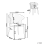 Beliani Set of 2 Dining Chairs AUGUSTA Velvet Grey 7