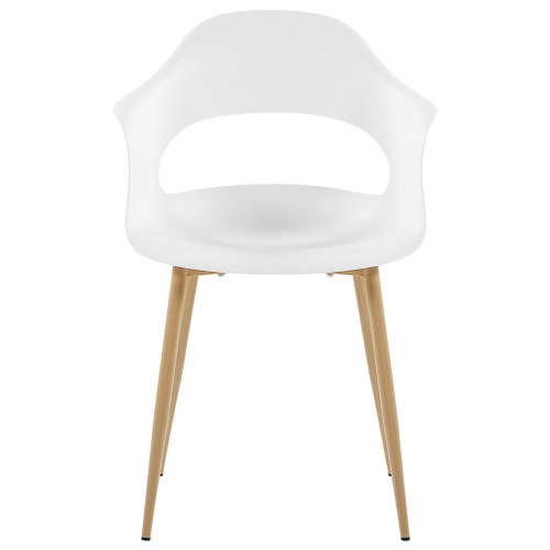 Beliani Set of 2 Dining Chairs UTICA White 2