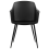 Beliani Set of 2 Dining Chairs FONDA Black 7