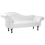 Beliani Left-Hand Chaise Longue LATTES Faux Leather White 6